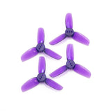 HQProp T2X2.5X3 2" 3-Blade T-Mount Propeller Set (2x CW / 2x CCW) Color Options