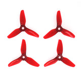 HQProp 3X4X3V1S 3040 3 Inch 3-Blade Propeller Set (2x CW / 2x CCW) Poly Carbonate Color Options