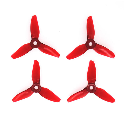 HQProp 3X4X3V1S 3040 3 Inch 3-Blade Propeller Set (2x CW / 2x CCW) Poly Carbonate Color Options