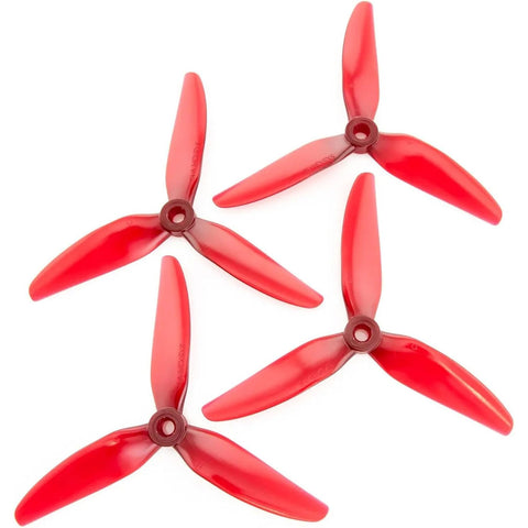 HQProp 5X5X3 V1S 5050 5 Inch 3-Blade Propellers Set (2x CW / 2x CCW) Poly Carbonate Color Options
