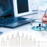 200pcs Nylon  M2 Hex Standoff Kit with Screws Nuts and Spacers White