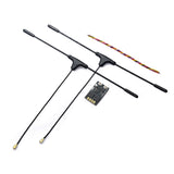 JHEMCU RP9-RX ELRS Diversity Receiver 868/915MHz with Telemetry Dual Antennas