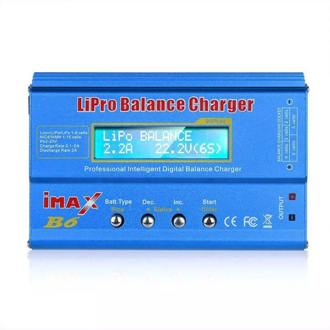 IMAX B6 80W Digital Balance Charger XT60 for LiPo NiMH NiCd with US Plug
