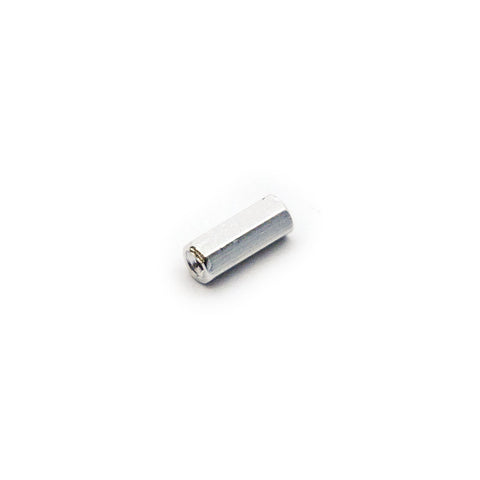 10pcs M2x10mm Hexagonal Aluminum Anodized Spacer Standoff (Silver)