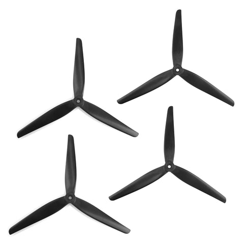 HQProp MacroQuad 9x4x3 9 Inch 3-Blade Propeller Set - Glass Reinforced Nylon