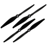HQProp 7x10 7 Inch Thin Electric Pusher Propeller Set E-7X10 Fiberglass Reinforced Nylon