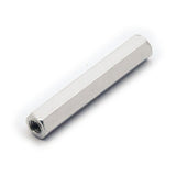 10pcs M3x30mm Hexagonal Aluminum Anodized Spacer Standoff (Silver)