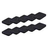 10pcs Silicone Anti-Skid Pads Self-Adhesive 25x25mm