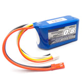 Turnigy 800mAh 3S LiPo Battery Pack 11.1V 20C 30C (JST Connector)