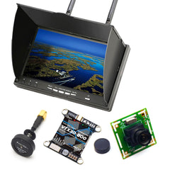 5.8GHz FPV System Built-In Battery DVR with 800mW Audio & Video Transmitter Camera