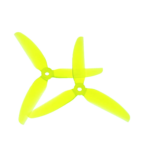 HQProp 5X4.3X3 V2S 5043 5 Inch 3-Blade Propellers Set (2x CW / 2x CCW) Poly Carbonate Color Options