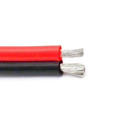 16AWG Silicone RC Wire Black/Red Parallel Bonded (Price Per Foot)