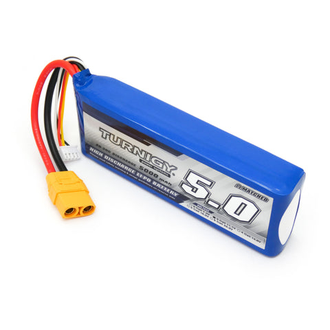 Turnigy 5000mAh 3S LiPo Battery Pack 11.1V 20C 30C with XT90 Plug
