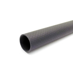 2pcs 22mm Diameter Carbon Fiber Tube 22x400mm 1mm Wall Plain Weave Matte Finish