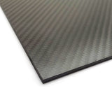 500x400x1.5mm Carbon Fiber Sheet Panel 3k Twill Weave Matt Finish Flawless Large