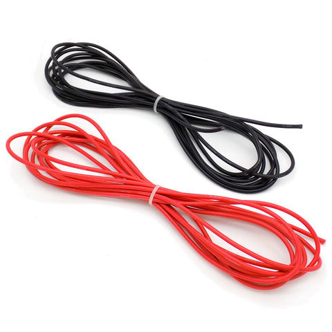 30ft 14AWG Flexible Silicone Tinned Copper Wire 400-Strand 600V 200°C