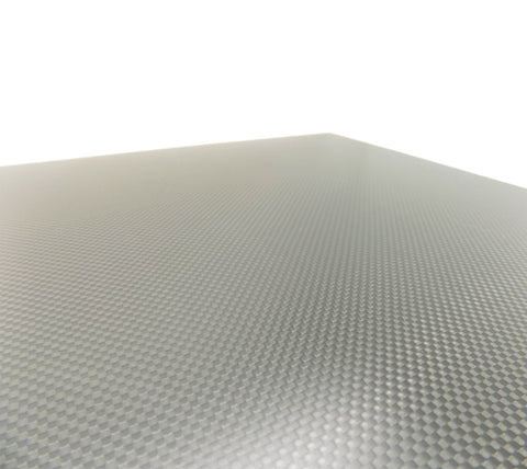 500x400x1mm 3k Carbon Fiber Sheet Panel Twill Weave Matt Finish