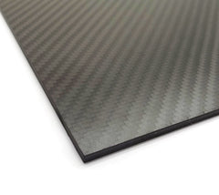 500x400x4mm Carbon Fiber Sheet Panel 3k Twill Weave Matte Finish