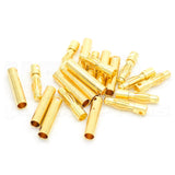4mm Bullet Connectors Male and Female Plugs (10 Pairs)