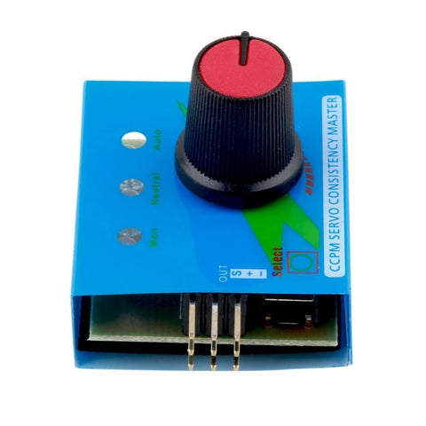 CCPM Servo Speed Trim Controller Tester Module 3-Channel 3.7-6V