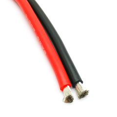 8AWG Silicone RC Wire Red Black High Strand Count (Price Per Foot)