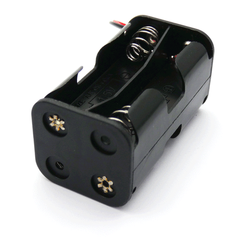 4xAA Battery Holder Case Pack (Servo Plug)