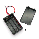 3xAAA Battery Holder Box with Power Switch (No Plug)
