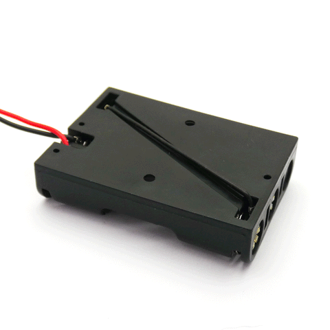 3xAAA Battery Holder Case Pack (Servo Plug)