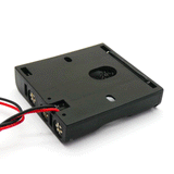 4xAAA Battery Holder Case Pack (Servo Plug)