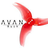 2 Pairs Emax AVAN 2.5-Inch 3-Blade Propellers 2 CW + 2 CCW for 1106 1104 (Red or Black)