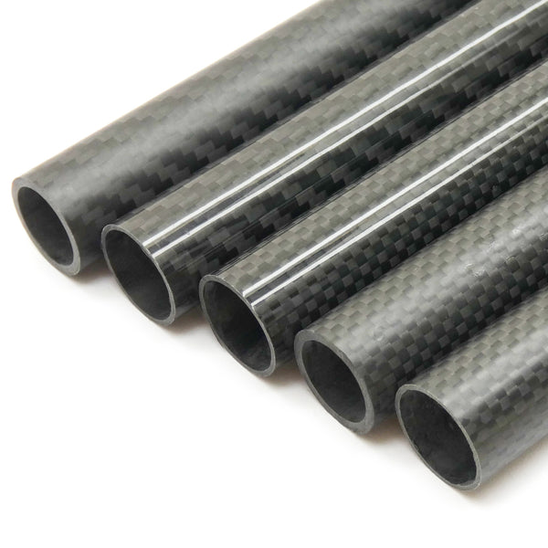 3K Roll Wrapped Carbon Fiber Tube 1 Inch High Pressure Resistance 3K Roll Wrapped Carbon Fiber Tube 1 Inch High Pressure Resistance