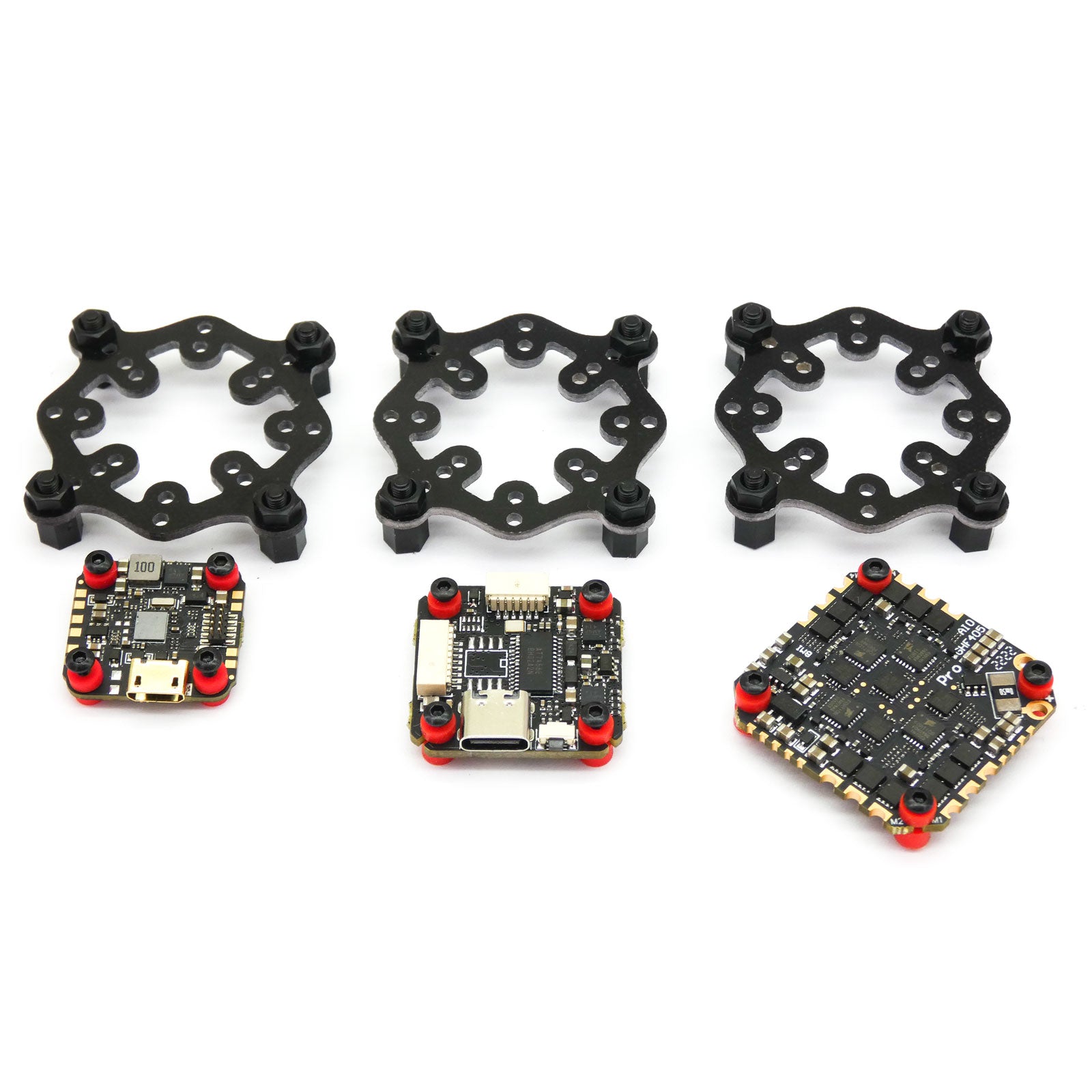 SpeedyFPV Universal Flight Controller Mount Adapter - Fits 30.5mm / 25 ...