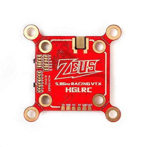 HGLRC Zeus 800mW 5.8GHz Video Transmitter VTX 20x20mm or 30x30mm Mounting