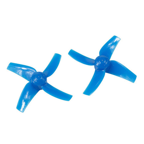 10 Pairs LDARC 48mm Propellers for Brushed Motor 4-Blade (1.0mm Shaft) (Variety Color)