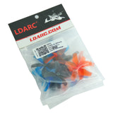 10 Pairs LDARC 1545-4 1.5" Propellers for Brushed Motor 4-Blade (1.0mm Shaft)