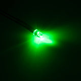10pcs 5mm Green LED Lights 1.8-3.4V