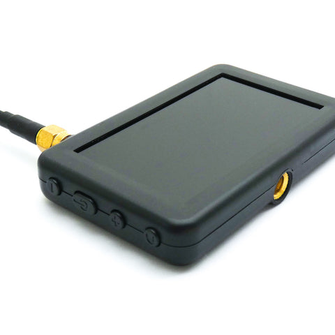 5.8GHz 40Ch Mini FPV Monitor Built-In Battery 3" High Definition/Brightness