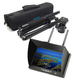 5.8GHz 7" FPV Monitor with 55" Tripod and Adjustable Mount