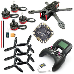 SpeedyFPV 220mm Racing Drone PNF Model Kit - Durable, Compact & Modern 3-4S Racer PLUS EDITION
