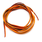 20ft 22AWG Servo Wire Lead Extension Cable (Orange/Red/Brown)