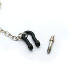 RC Car Tow Chain Trailer Hook for 1:10 Scale Crawler 100CM Chain Quick Disconnect