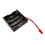 4xAA Battery Holder Case Pack (JST Plug)