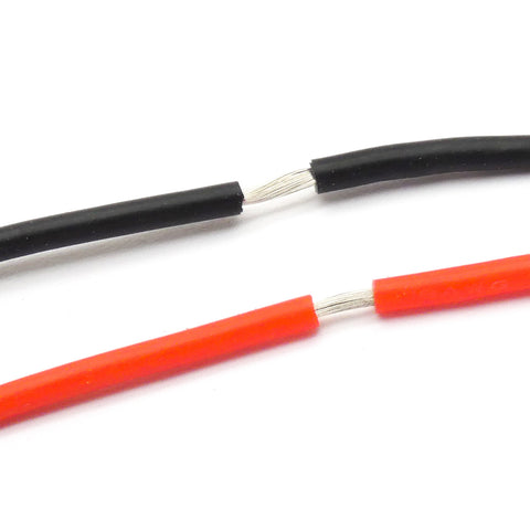 6ft 20AWG Silicone Wire 200C Flexible Copper Cable High Strand Count