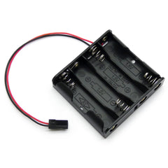 4xAA Battery Holder Case Pack (Servo Plug)