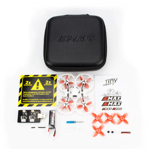 EMAX Tinyhawk II Indoor 75mm Whoop FPV Racing Drone FrSky D8 (BNF)
