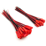 40pcs JST Connector Leads Cable Male and Female JST-PH 10cm (20x Male / 20x Female)
