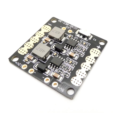 5V 12V Power Distribution Board UBEC 30.5x30.5mm with Toggle Switch