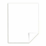 White Index Card Stock, 8.5 x 11 Inch, 110 lb, White, 25 Sheets (NEENA 40411)