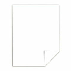 White Index Card Stock, 8.5 x 11 Inch, 110 lb, White, 25 Sheets (NEENA 40411)