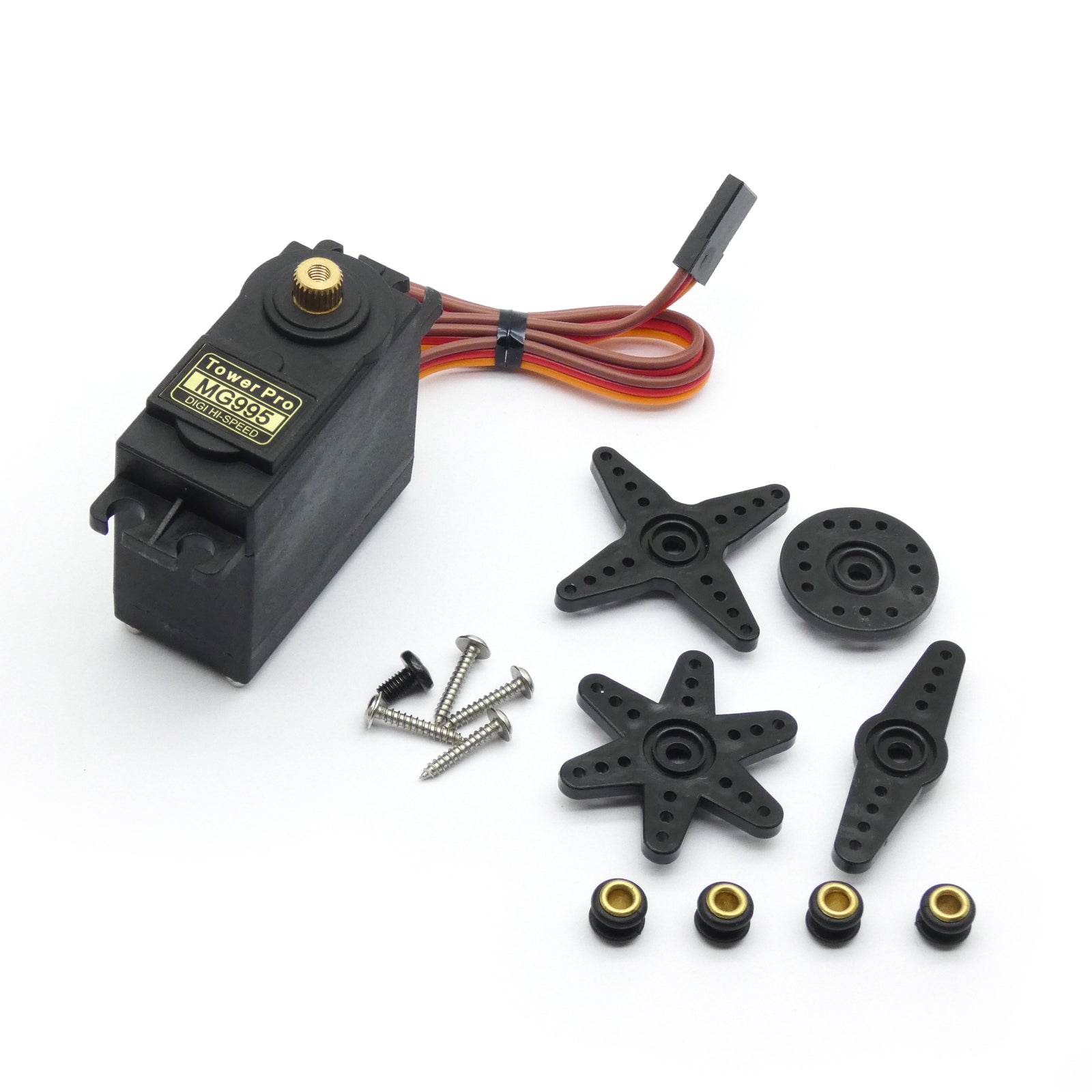 MG995 Servo Metal Gear High Torque Servo w/ Accessories for HPI XL Helicopter/Car/Boat
